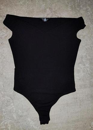 Боди черный xs missguided