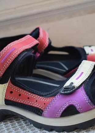 Шкіряні босоніжки сандалії ecco offroad р. 41 26.5 см