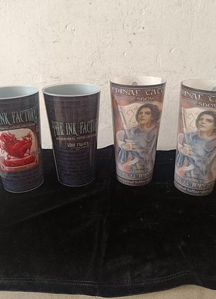 Пивні склянки пластикові франція ціна 250 г за одну модель висота 15 см