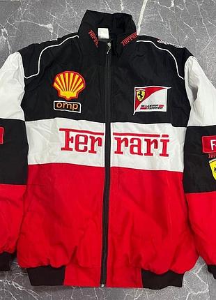 Під замовлення / бомбер ferrari f1 / гоночна мотокуртка / всі розміри
