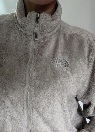 Жіночий світшот тедді,плюшева фліска the north face 🤎