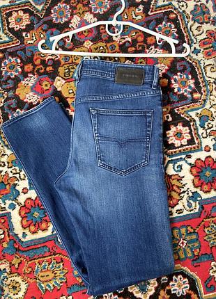 Diesel джинси чоловічі оригінал розмір 31 w31 l30 buster regular slim tapered джинси сині