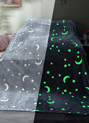 Плед, що світиться в темряві