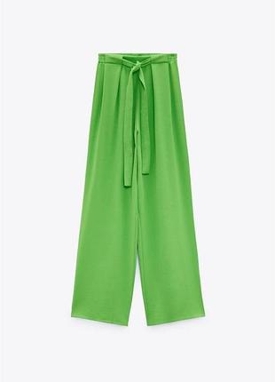 Zara, брюки, палаццо, штани