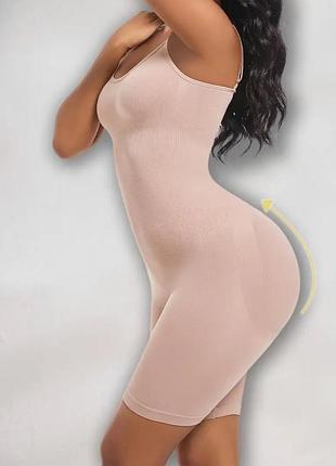 Женский бесшовный ромпер для коррекции фигуры для спортивной и повседневной носки