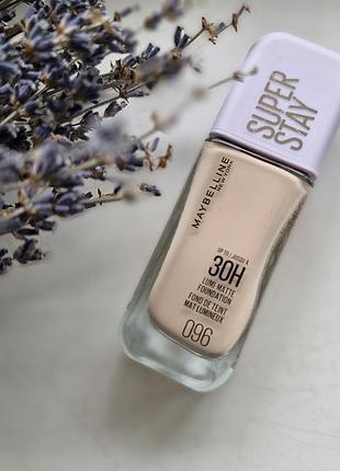 Maybelline super stay lumi-matte стійкий тональний крем