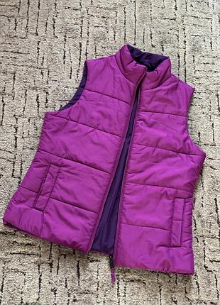 Двусторонняя жилетка