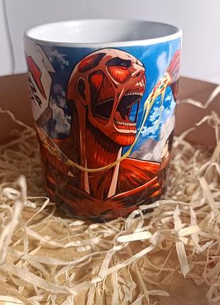 Чашка  geekland attack on titan атака титанів