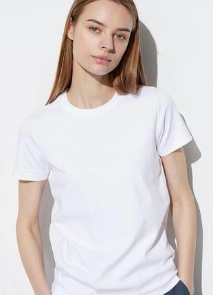 Uniqlo u базова футболка полірована бавовна