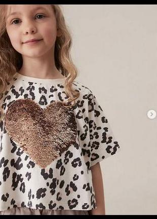 Крутезна футболка кроп топ оверсайз next