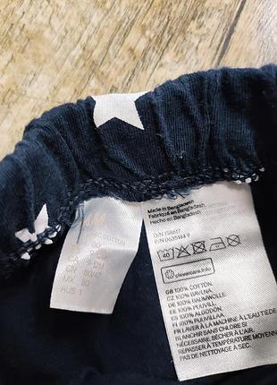 Шорты хлопковые, h&amp;m, р. 80, 9-12мес. 6