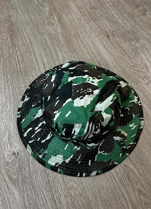 Collmaster vintage 80s camo bucket hat винтажная камуфляжная панама