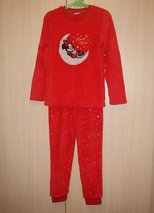 Флісова піжама disney p.128-134см(8-9років)
