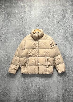 Оригінал жіночий пуховик tommy jeans пухова куртка,розмір l пуфер 2024