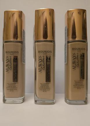 Тональна основа для обличчя bourjois always fabulous