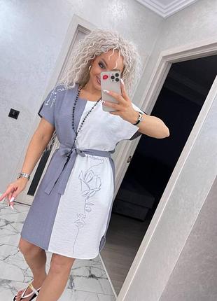 Летнее стильное платье