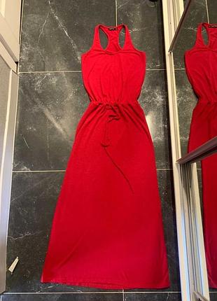 Платье макси, фасон "алкоголька"