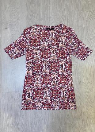 Котонова футболка m&s, uk12