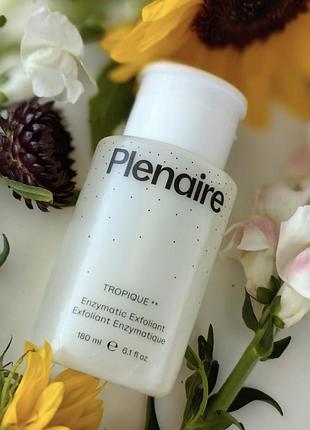 Ензимний тонер тонік для обличчя plenaire tropique enzymatic exfoliant