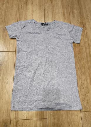 Сіра бавовняна футболка майка