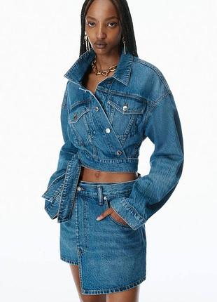 Юбка джинсовая