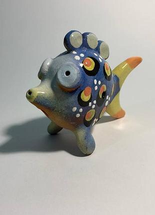 Свисток рыбка, свистулька рыба, фигурка рыбка, статуэтка рыба, рыбка керамическая7 фото
