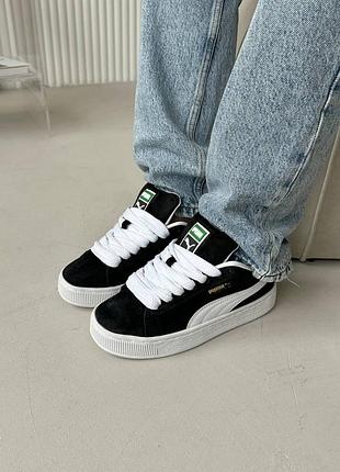 Женские кроссовки Кросівки puma mirage mox mono black white