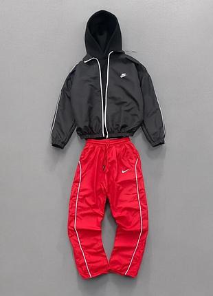 Вінтажний спортивний костюм комплект з плащівки nike