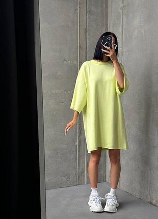 Сукня-футболка оверсайз