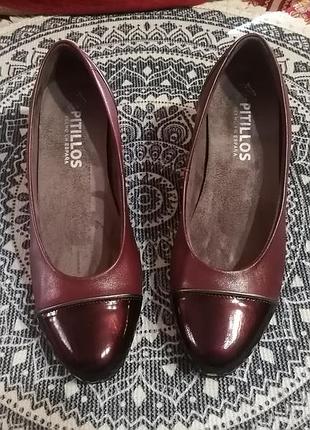 Туфли женские кожаные pitillos испания 37-37.5-38 р.
