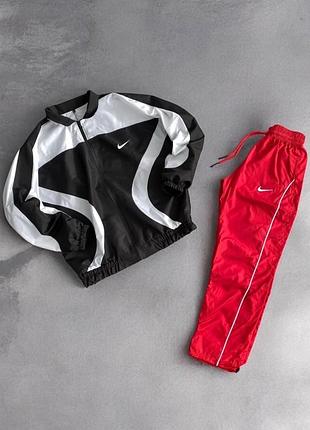 Вінтажний спортивний костюм з плащівки nike