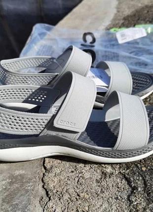 Женские кроксы sandal Avengers 360 light grey/slate grey