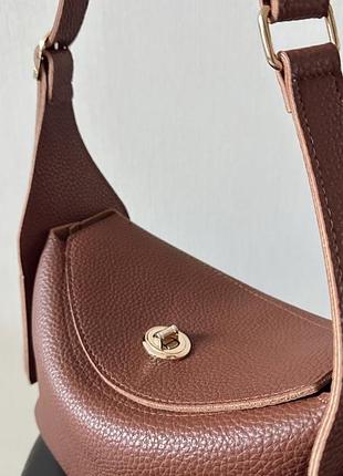 Рижа сумка коричнева 2