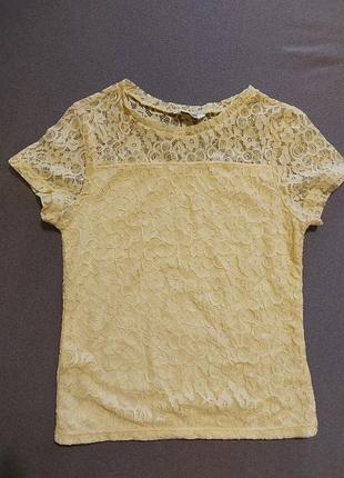 Мереживна блуза для дівчинки 146-152