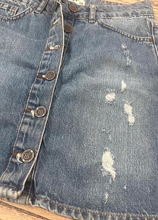 Джинсова юбка 2