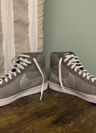 Кросівки nike blazer grises (38,5см) 2