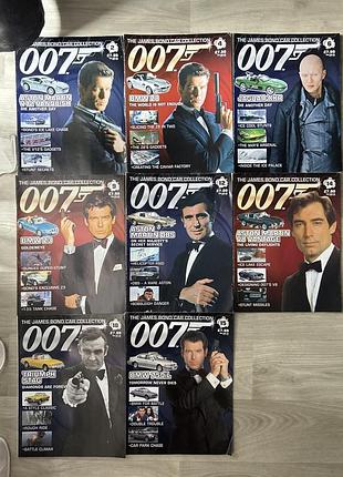 Журнал james bond car collection різні випуски у колекцію