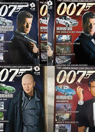 Журнал james bond car collection различные выпуски в коллекцию2 фото