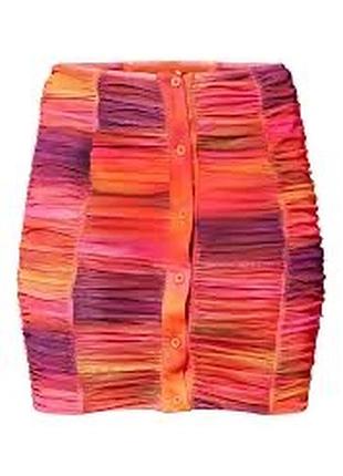 Сексуальная яркая летняя юбка