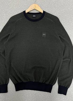 Свитер hugo boss легкий (светр хуго босс, свитшот, кофта, пуловер)