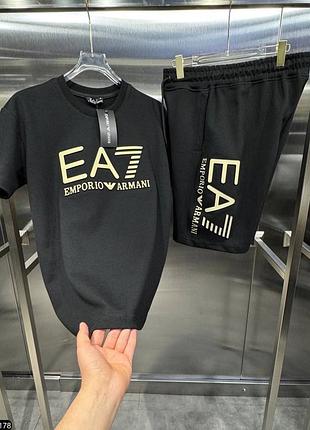 Мужской костюм на лето футболка шорты