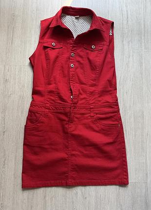 Сукня джинсова