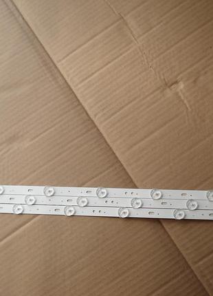 Led планки підсвітки 6v 7-led wd-320b0b28-0801s-01 320n743x08-b0008  3 планки
