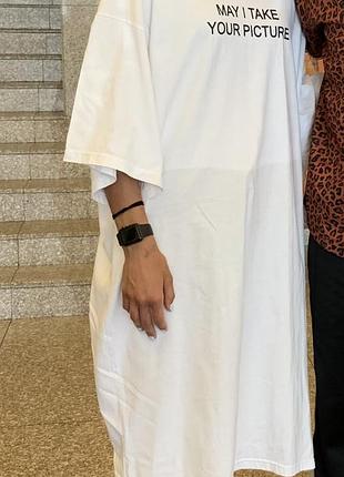 Футболка oversized