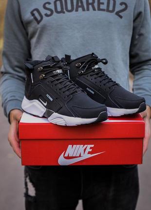 💥nike huarache acronym thermo black white💥кроссовки мужские найк весна-осень