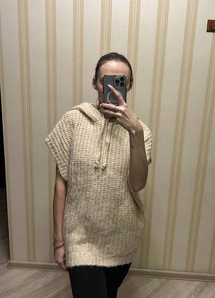 В’язана жилетка zara