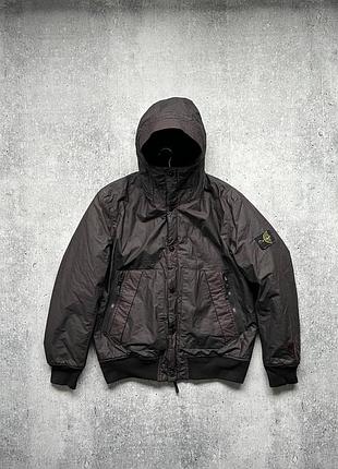 Оригинальный! stone island mussola gommata jacket size l-xl по факту!#hx