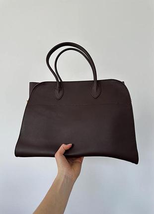 Сумка шкіра топова якість 39 bag шоколад