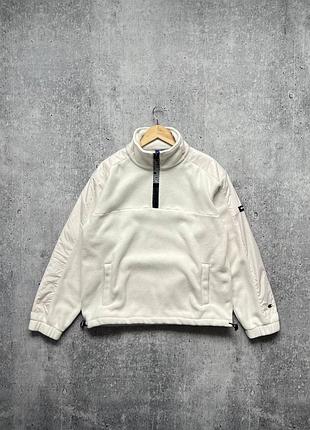 Оригинальный белоснежная champion белая стильная флиска, размер м