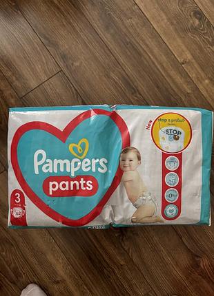Подгузники-трусики pampers 3 (62 ) шт